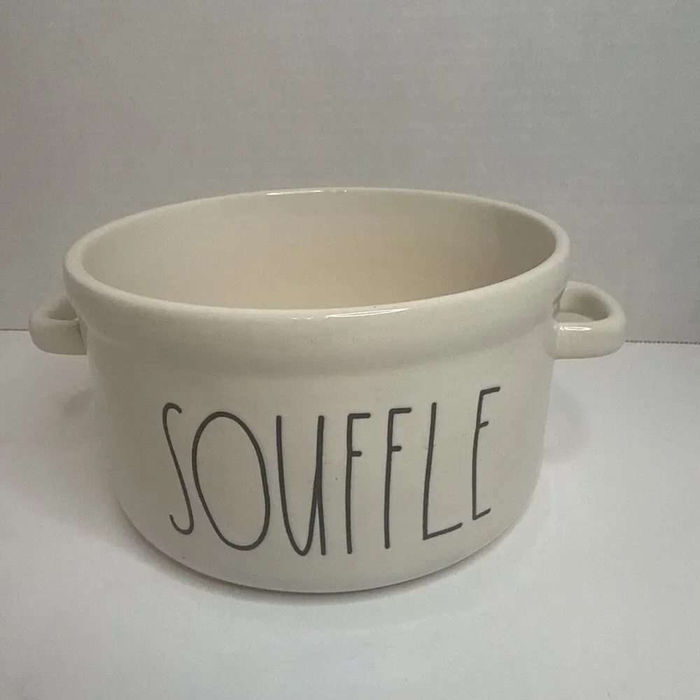 Rae Dunn Souffle Baking Dish with Handles Artisan‎ by Magenta Farmhouse Cottage